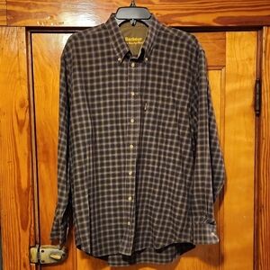 Barbour The Country Shirt Button Down Plaid Large
